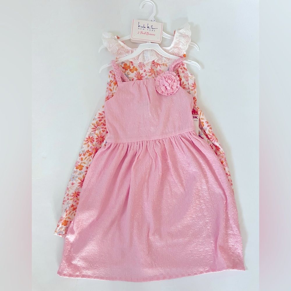 Nicole Miller Girl’s 2 Pack Dresses Sets Size 8